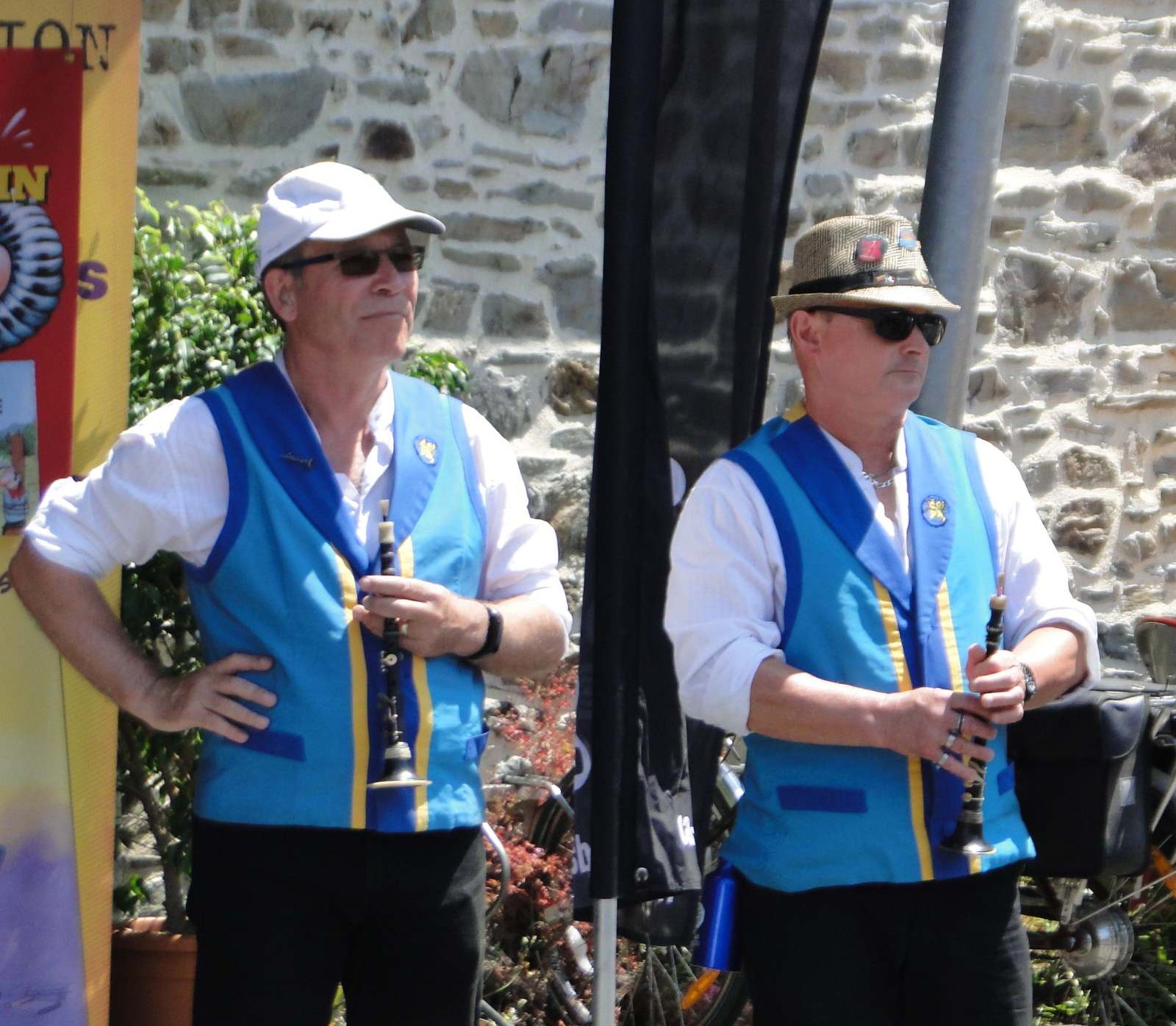 Le Bagad Sant-Brieg en 2019 à la Fête Maritime du Légué, à Plérin